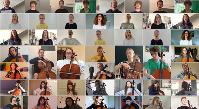 Corona-Projekt: Ode an die Freude