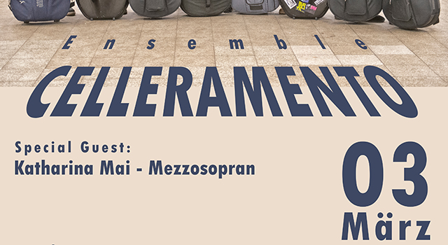 Das Ensemble Celleramento & S&auml;ngerin Katharina Mai in der Ansgar Kirche Langenhorn. Samstag, 3. M&auml;rz 2018, 18 Uhr, Ansgar Kirche Langenhorn